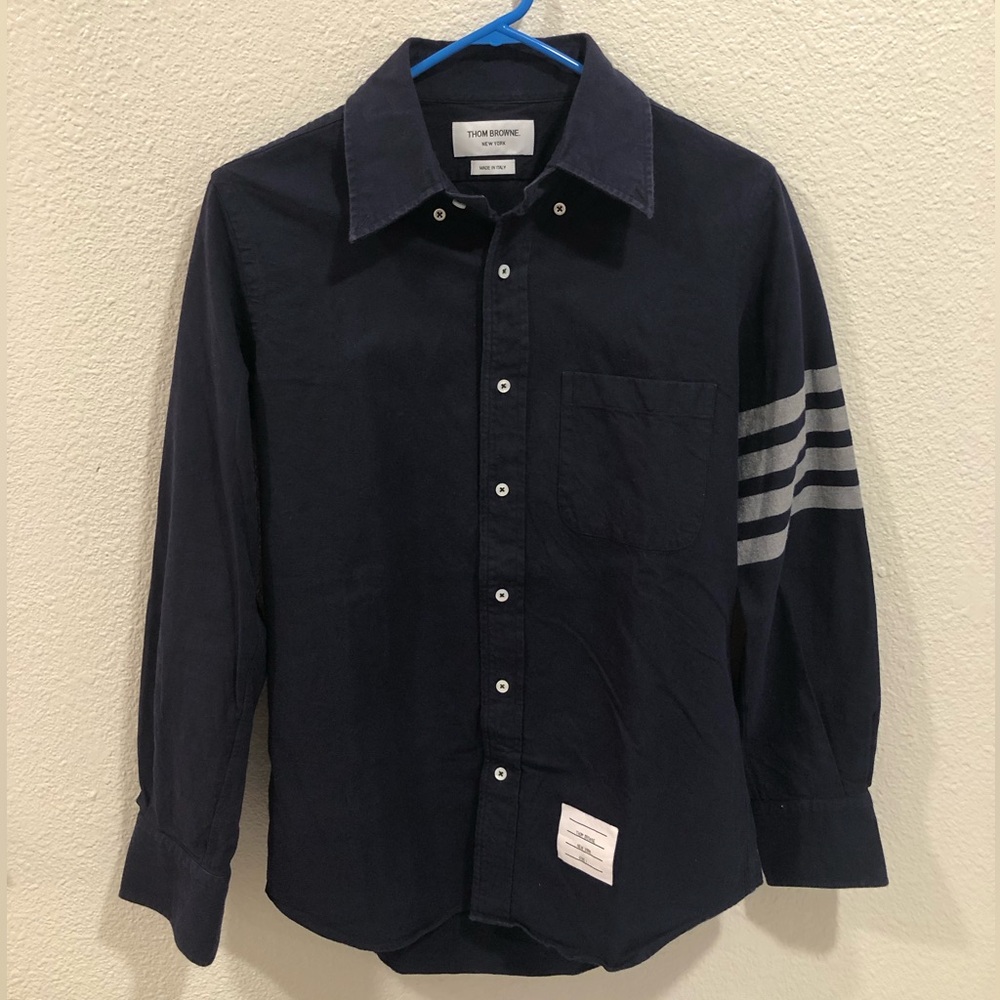 Thom Browne shirt.